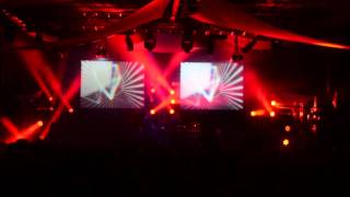 System 7 live at Megadog 211115  VJ Antonio Pagano [upl. by Ahsinor776]