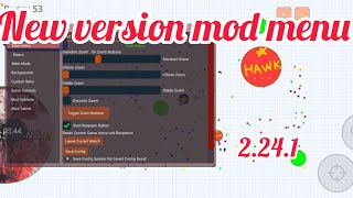 NEW VERSİON 2241 ANDROİD ZOOM MOD MENU AGARİO MOBİLE [upl. by Harrus]