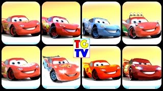 View All 25 Cars Lightning McQueen Paint Jobs NEON  Cars Fast as Lightning [upl. by Elreath870]