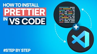 How to use Prettier in VS Code  Code Formatting [upl. by Enitnelav]