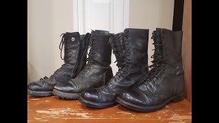 Modern Bates Jump Boot vs Old Corcoran Jump Boots [upl. by Lomax303]