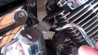 Removing Yamaha V Star 1100 Custom AIS System [upl. by Marieann]