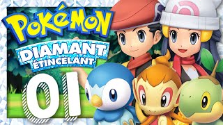 POKEMON DIAMANT ETINCELANT EPISODE 1  LE CHOIX DE NOTRE POKEMON STARTER  NINTENDO SWITCH [upl. by Nanam]