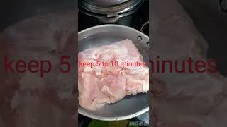 How to Quickly Defrost Frozen chicken in under 5to 10 minutes [upl. by Yemac187]