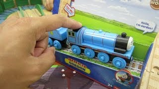 Talking Gordon Wooden Railway NEW for 2013 Thomas amp Friends [upl. by Leiram539]