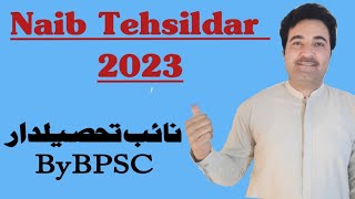 How to Pass Naib Tehsildar 2023 Exam  نائب تحصیلدار کی تیاری  Naib Tehsildar 2022 by BPSCPPSC [upl. by Thorn]