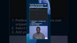 Quickly add boilerplate code snippets with VS Code Shorts [upl. by Acinehs]