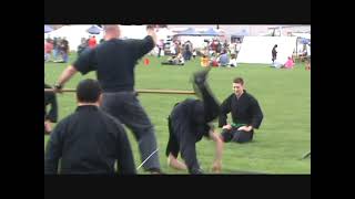 Bujinkan demonstration at Ironfest 2012 [upl. by Nevi]