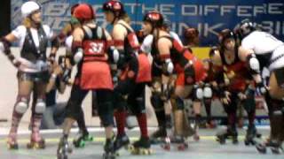 HOUSTON ROLLER DERBY BOUT 2 2010 [upl. by Trinidad745]