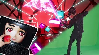 CHEERLEADER  Beat Saber Mixed Reality [upl. by Morgan910]