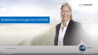 CGM TURBOMED  das neue Notfalldatenmanagement NFDM [upl. by Nonnek26]