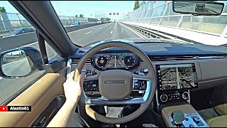 The New Range Rover Autobiography 2023 Test Drive [upl. by Marian237]