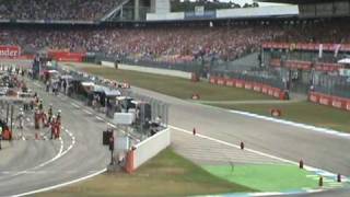 Hockenheimring 2008 Formula 1 Start [upl. by Nekciv]