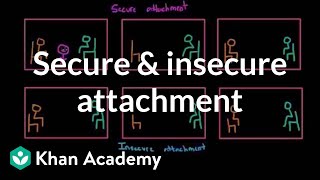 Secure and insecure attachment  Individuals and Society  MCAT  Khan Academy [upl. by Madonia]