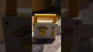 Fisher Price Radio Music Box Somewhere Over The Rainbow [upl. by Neehsar50]