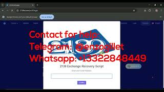2139 Exchange Withdrawal update how to withdraw your money from the closed website [upl. by Natsirc]