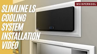 WhisperKool Slimline LS Cooling System Installation Video  Wine Coolers Empire [upl. by Ecnerolf534]