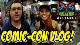 COMICCON LASER BATTLE Bonus Vlog [upl. by Llewkcor]