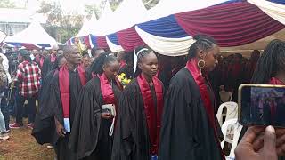 356 graduands graduated at Outspan Medical College Nyeri CountyOutspanMedicalCollege graduation [upl. by Oiuqise]