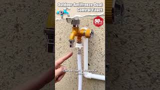 Outdoor Antifreeze 2 Way Faucet [upl. by Asabi]