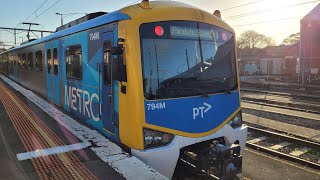 Siemens Nexas from Flinders Street to Sandringham [upl. by Nitsirhc]