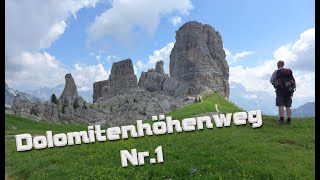 Dolomiten Höhenweg Nr1 [upl. by Llerrad]