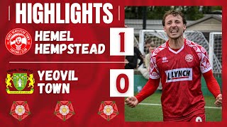 HIGHLIGHTS  Hemel 10 Yeovil [upl. by Enerod]