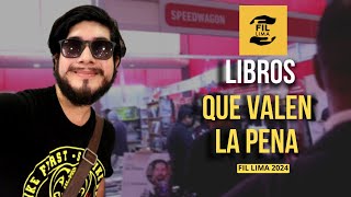 Iría a la FIL solo por estos libros  Recomendaciones de libros  FIL LIMA 2024 [upl. by Donal747]