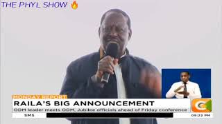 Azimio la umoja forum  Kasarani live on 10122021💥Raila inawezekana [upl. by Nawaj593]