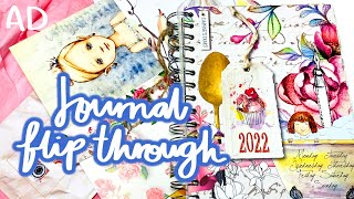 Daphnes Diary 2022 Journal Flip Through 🌸✨ AD [upl. by Yrrah764]