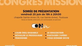 Présentation Congrès Mission 2021 à Toulouse pour le SudOuest [upl. by Annahsat]