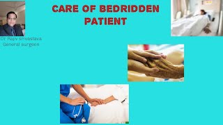 Care of bedridden patient at home Caregivers guideHindi [upl. by Agnes84]