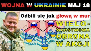 18 MAJ CHARKÓW SIĘ TRZYMA Ukraińska Wielowarstwowa Obrona Zatrzymuje Rosjan  Wojna w Ukrainie [upl. by Ramunni390]