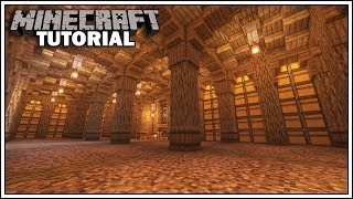 Minecraft Underground Storage Room Tutorial How to Build [upl. by Anek]