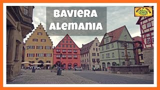 Qué ver en BAVIERA en 5 minutos La región mas bonita y mágica de Alemania  Munich Rothenburg [upl. by Hurley]