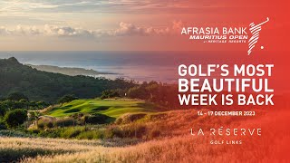 Golfs Most Beautiful Week is Back [upl. by Henni]