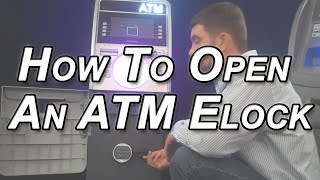 How To Open Your ATM Elock [upl. by Milena]