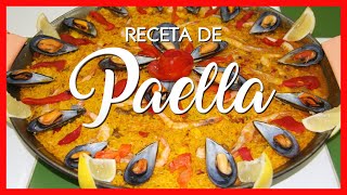 🥘 PAELLA Mixta Receta 🥘 Receta de Paella a la Roteña 🥘 Como hacer una PAELLA 🥘 [upl. by Linnea]