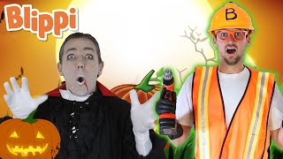 Halloween Spooky Scavengar Hunt  Blippi Wonders Educational Videos for Kids [upl. by Samford462]