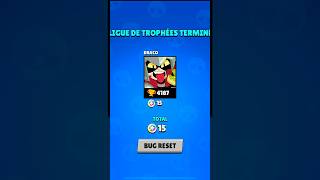 BUG RESET de SAISON brawl stars [upl. by Glasgo]