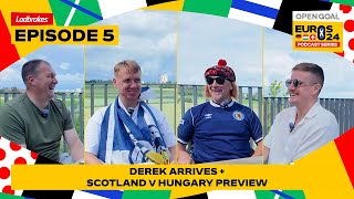 DEREK FERGUSON ARRIVES IN STUTTGART TO PREVIEW SCOTLAND vs HUNGARY  Open Goal Euros Podcast Ep 5 [upl. by Annuahs]