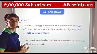 Latent Heat  Physics  Class 8  CBSE  NCERT  ICSE [upl. by Rehpotsrhc]