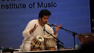 Poetry of Tabla banaras gharana beautifully explained by Shubh Maharaj [upl. by Saihtam635]