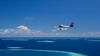 Maldives Seaplane  the journey from Male to your resort [upl. by Klenk]