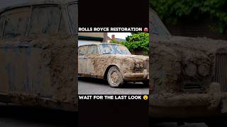 Restoration of Dirtiest Rolls Royce  Restored old car to New restoration shorts [upl. by Revkah919]