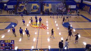 DelavanDarien High School vs Clinton High School Boys JV 1 Basketball [upl. by Nowtna985]