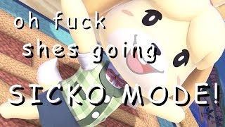 Isabelle goes SICKO MODE [upl. by Eymaj]