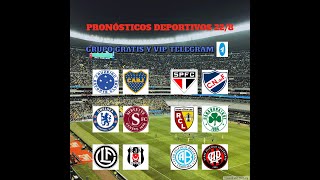 APUESTAS DEPORTIVAS HOY 228 PRONÓSTICOS GRATIS⚽EUROPA LEAGUE COPA LIBERTADORES SUDAMERICANA✅ [upl. by Ankney]