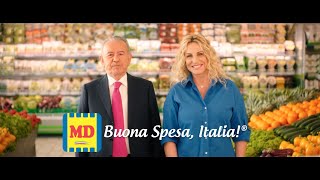 Buona Spesa Italia  Guarda il nuovo spot tv di MD [upl. by Uaerraj]