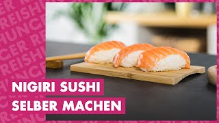 Nigiri Sushi selber machen  wie geht das  Reishunger erklärt [upl. by Meggs802]